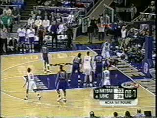Blue Raiders vs. #12/11 North Carolina