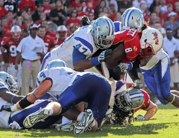 Blue Raiders vs. Maryland Highlights
